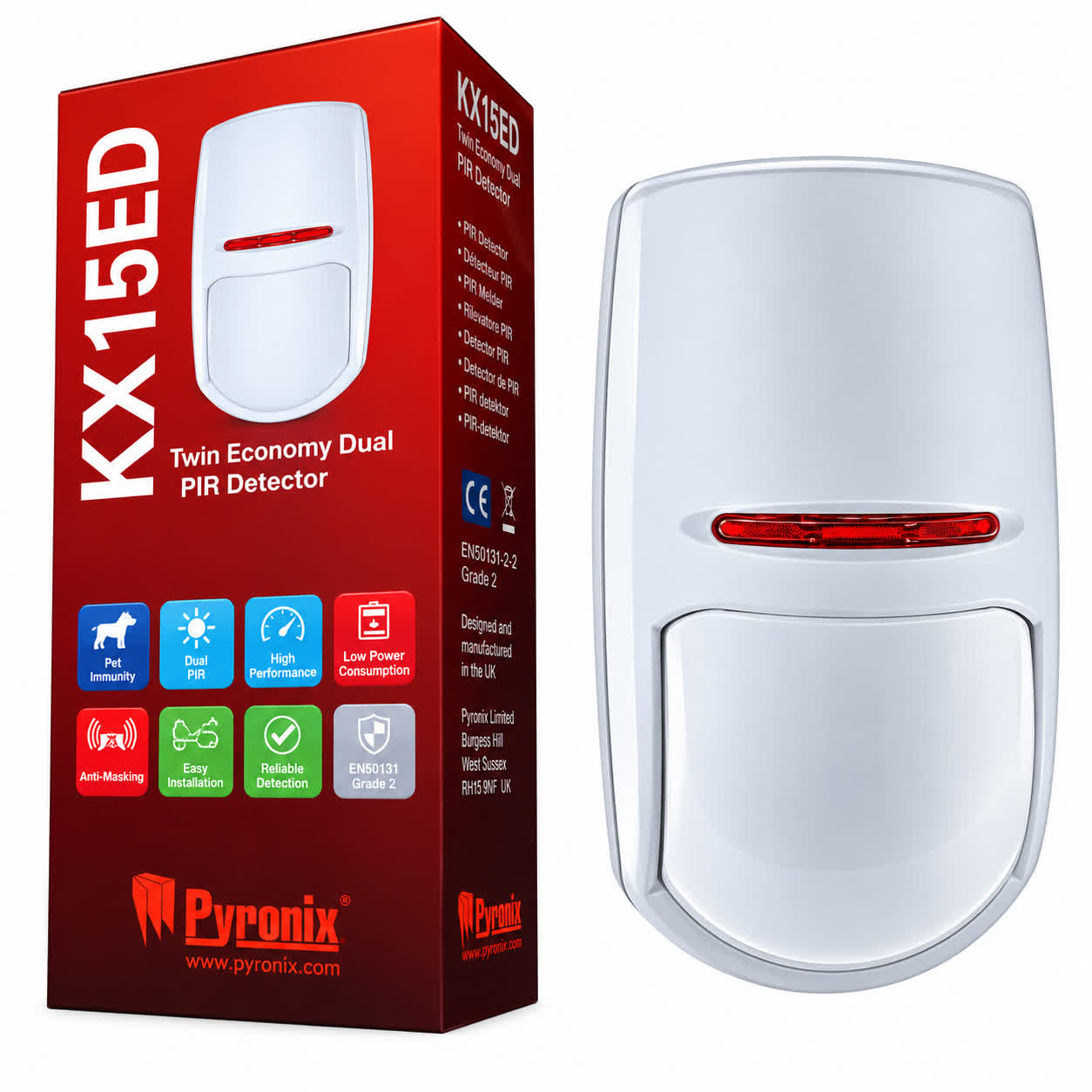 photo_30387299930_x چشمی حرکتی با سیم پایرونیکس مدل KX15ED - تصویر 1